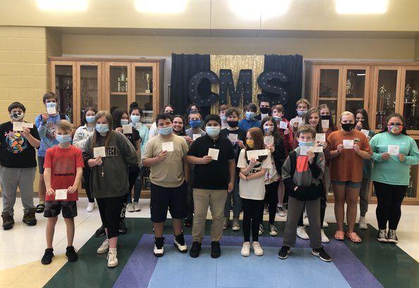Terrific Tigers recognized at CMS